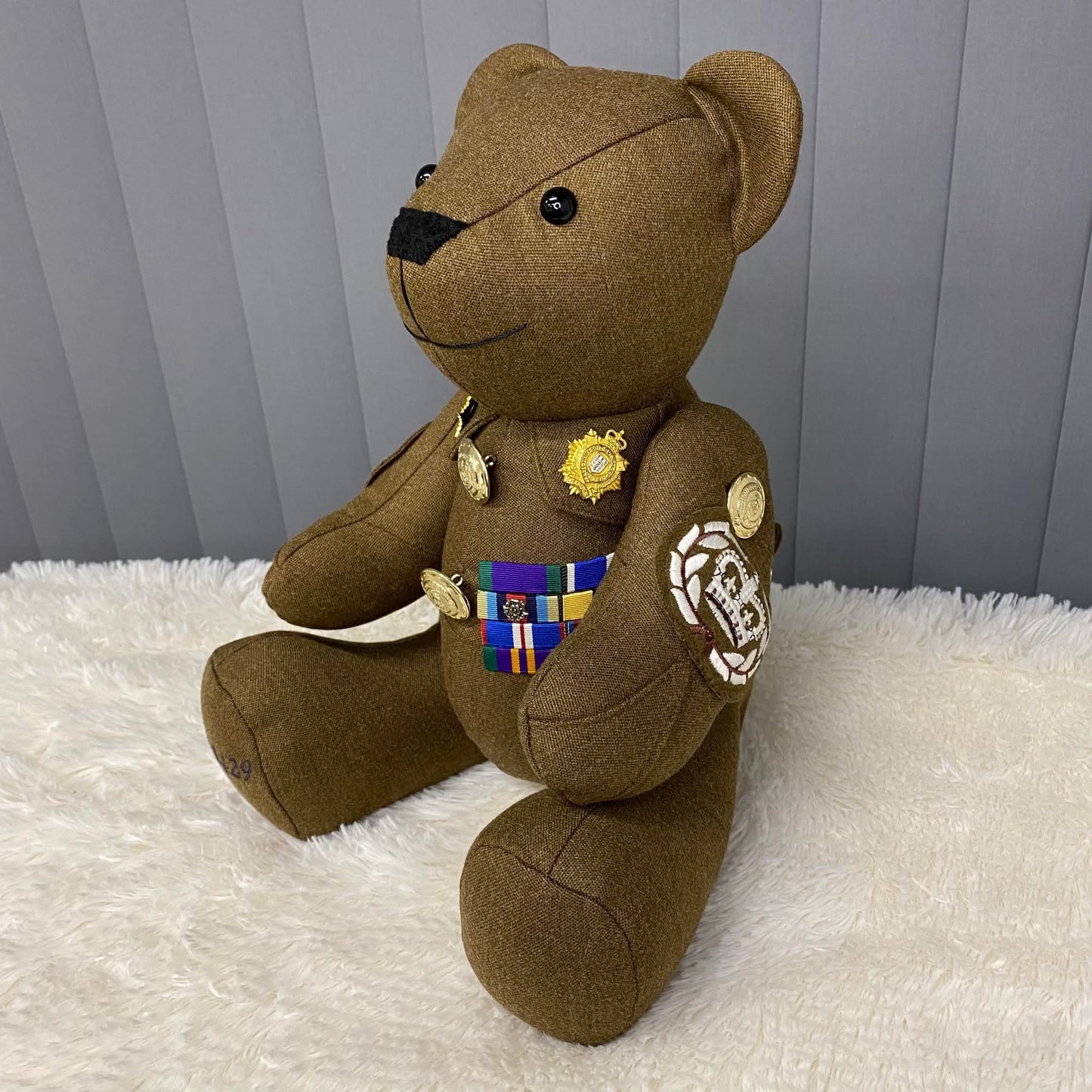 Military Uniform Keepsake Bear