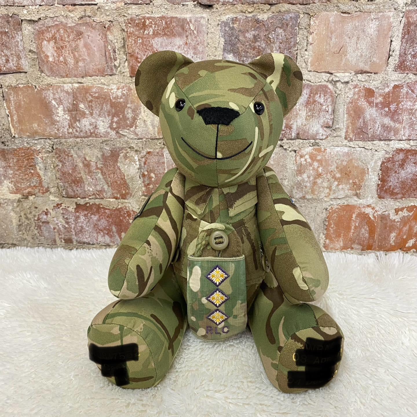 Military Uniform Keepsake Bear