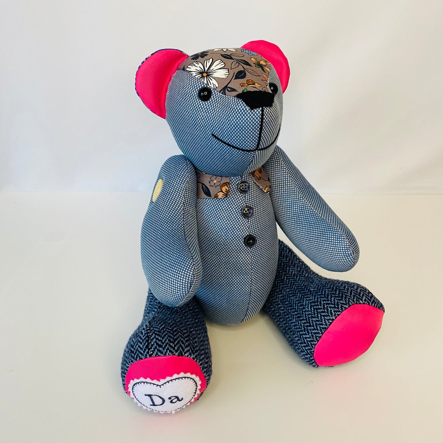 Mini Memory Bear (Button Jointed)