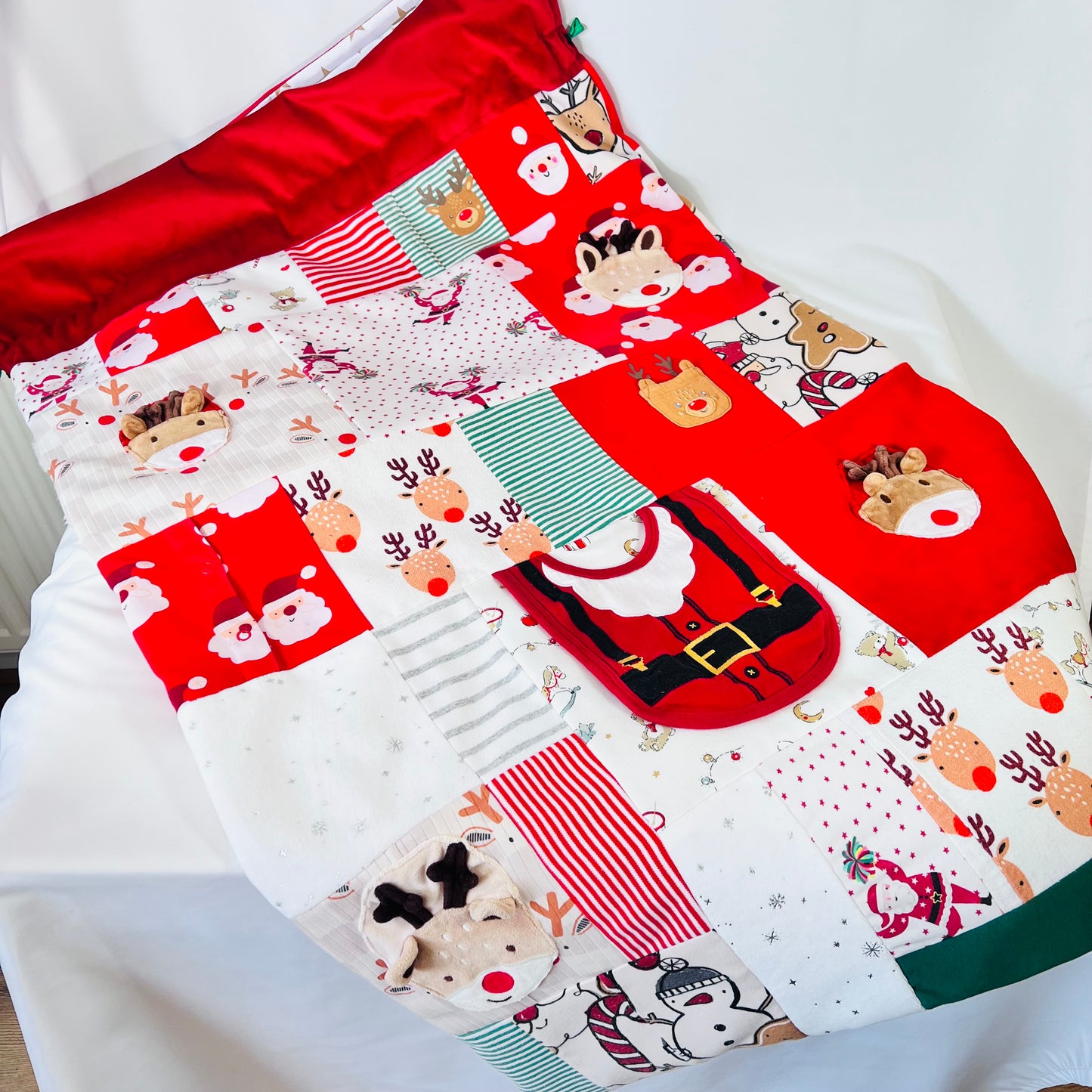 Christmas Patchwork Keepsake Sack