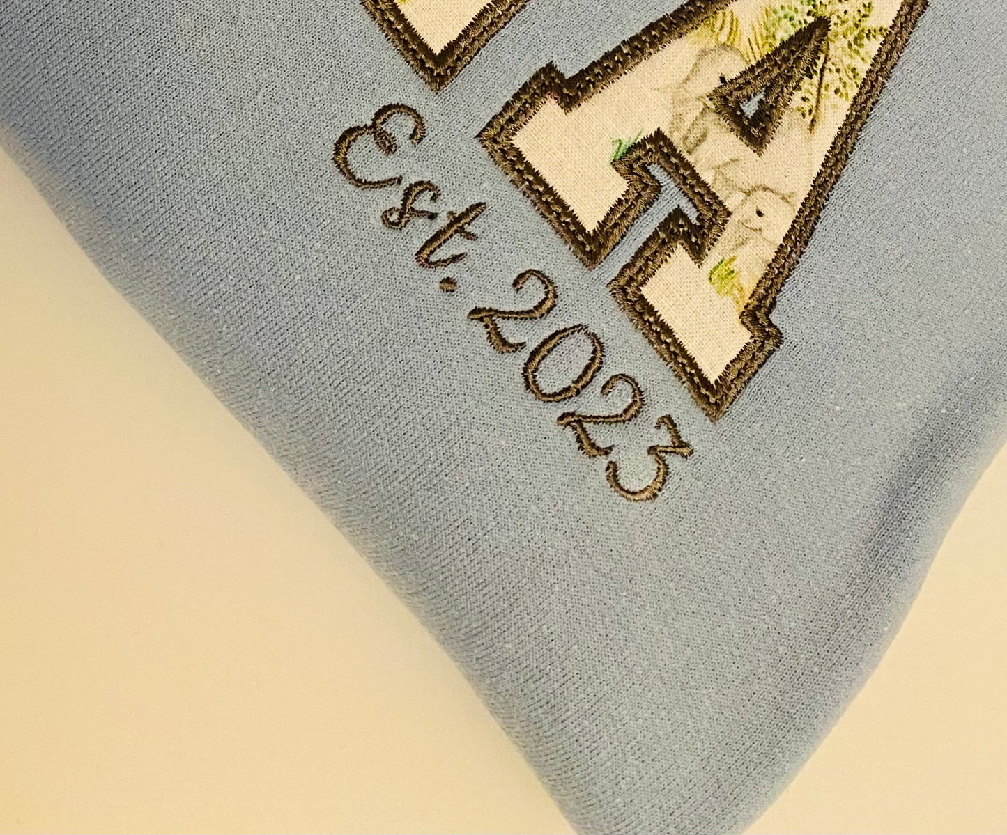 Sweatshirt  - currently 2-3 week turnaround time.