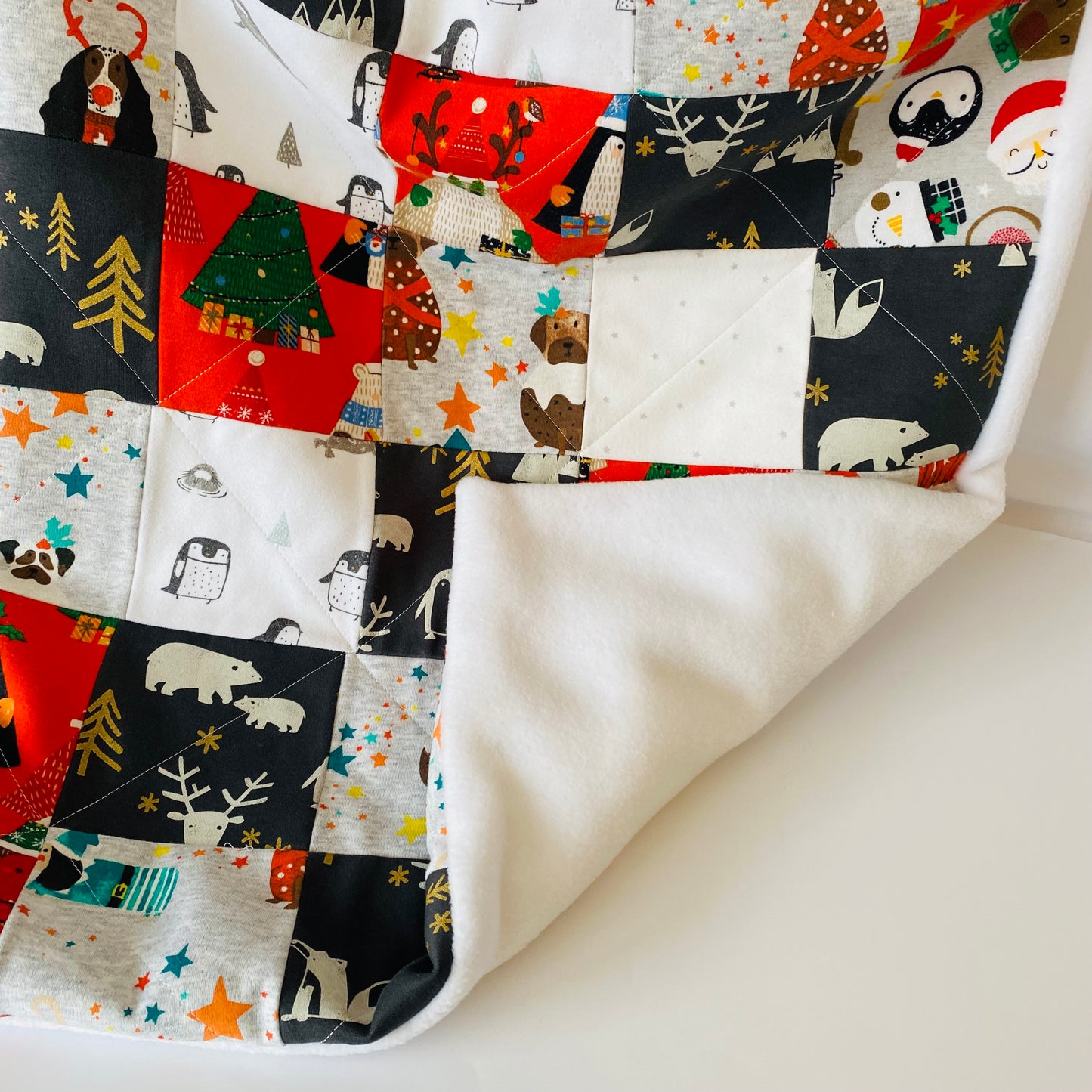 Christmas Patchwork Keepsake Sack