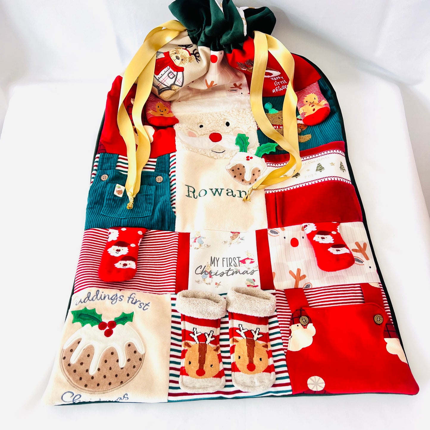 Christmas Patchwork Keepsake Sack