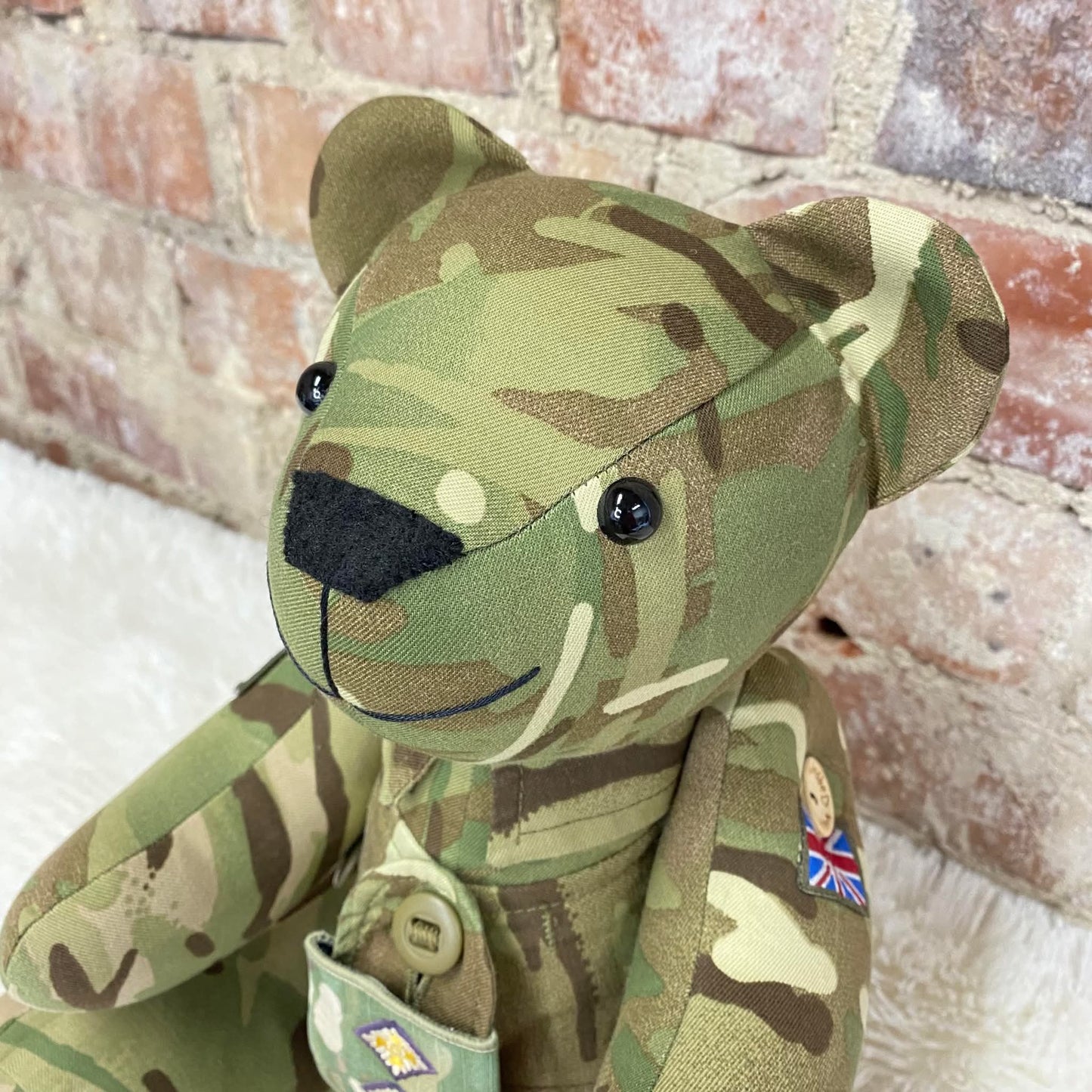 Military Uniform Keepsake Bear