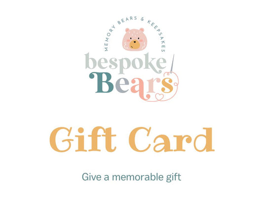 Bespoke Bears - Gift Cards