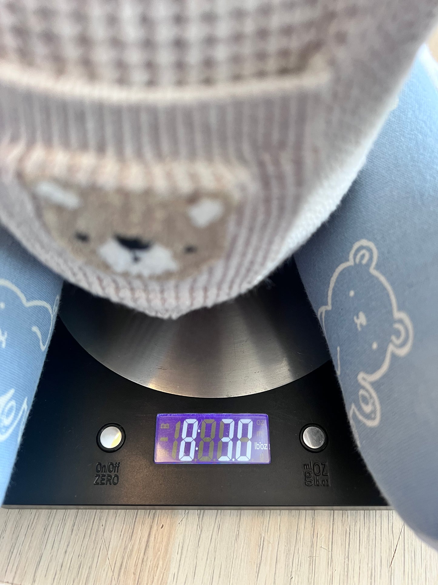 Birth-Weighted Bear (2 variations)