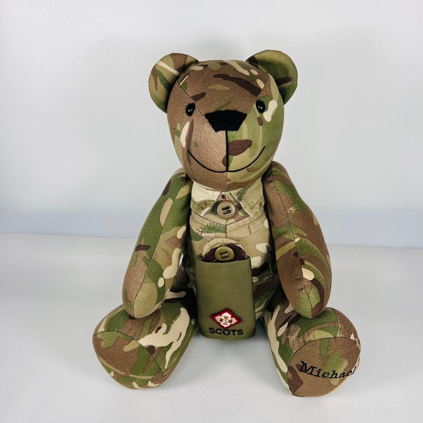 Military Uniform Keepsake Bear