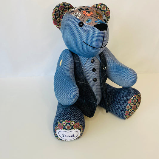 Standard Memory Bear (Button Jointed)