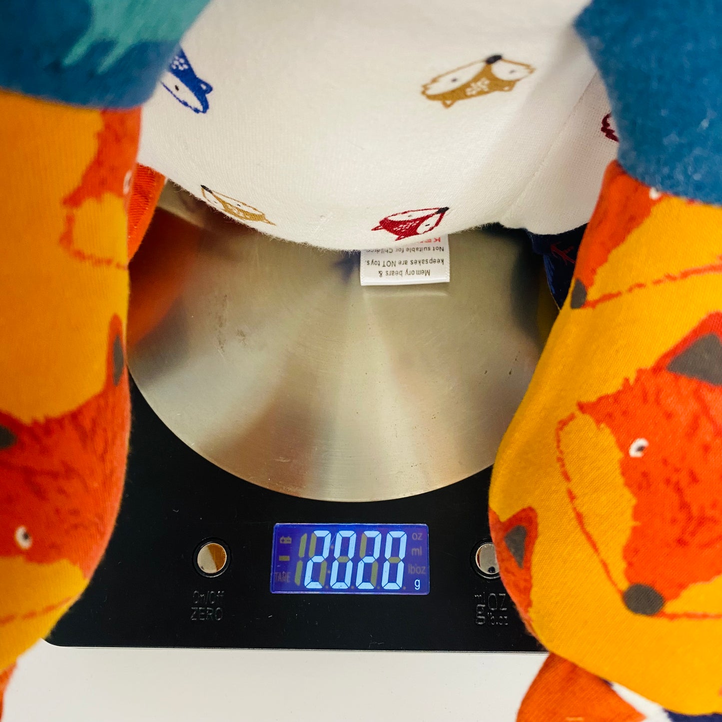 Birth-Weighted Keepsake Animals (6 Options)