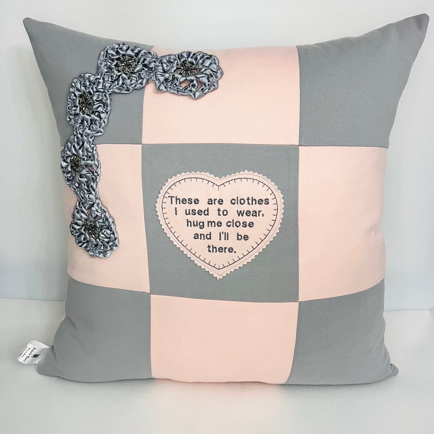 Patchwork Memory Cushion